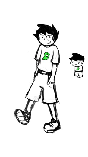 #homestuck in my style! #art #artist #drawing #animation #inmystyle #johnegbert #davestrider