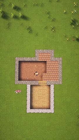 Minecraft Greek House with Classic Mediterranean Style