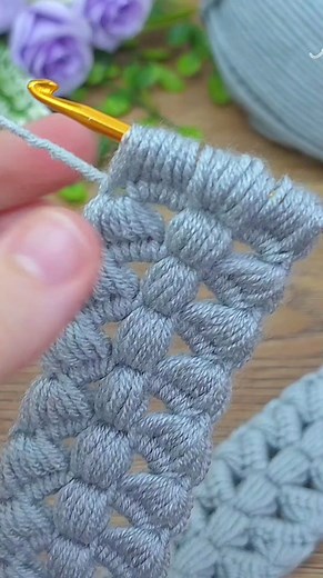 Trend tunisian crochet model #crochet | Alya crochet