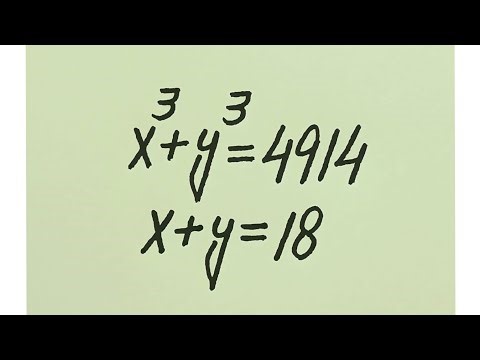 France | Can you solve this? | (x,y)=? | Olympiad Mathematics | Advance Math Problem