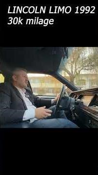 TRUE LUXURY ! 1992 LINCOLN TOWN CAR LIMO Full Review ! Test Drive #lincoln #lincolntowncar