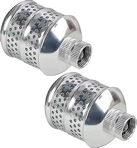 Hourleey 2 Pack Bubbler Sprinkler Heads, Aluminum Diffuser Flood Nozzle for Delicate Watering, Gentle Garden Metal Watering Soaker Sprinkler for Plants Garden Lawn Yard