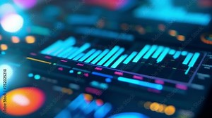 A closeup of a supply chain management dashboard displayed on a tablet featuring colorcoded icons and charts to track realtime performance and identify areas for improvement.