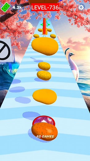 Potato Chips Runner Gameplay #736 #viral #virals #fbreels #viralreelsfb #viralreels #fypシ #gameplay | As Games