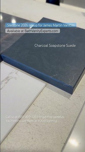 Silestone 2026 Colors for James Martin Vanities - Free Samples available at BathVanityExperts.com