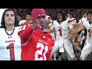 Mater Dei (CA) vs Kahuku (HI) | #1 Team in the Nation vs Hawaii’s Best | IT WAS A MOVIE 🎥🔥