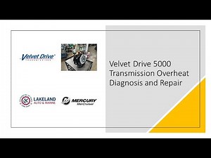 Velvet Drive 5000 Marine Transmission Overheat Diagnosis and Repair