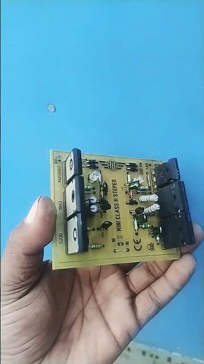 class H amplifier stepper