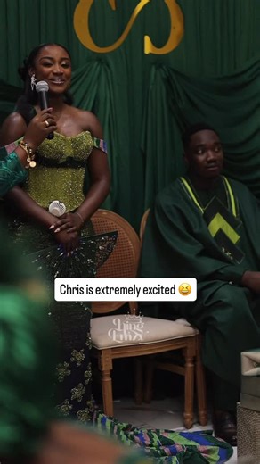 King Emzy on Instagram: "My guy make happy 😂😂 Christopher ❤️ Chantel Coordination - @aivoryevents Decor : @setupbyreeda STYLING: Bride’s Traditional Dress: @mizteecouture Bride’s MUA: @pdk_makeup_artistry Bride’s Hair Styling : @hairbylizz_ Bride’s Wedding Dress: @aurore_bruce Bride’s Traditional Fan - @adornbybelle Bride’s Thanksgiving Dress - @mizteecouture Reception Dresses : @mizteecouture Bride’s Robes and Bridesmaids Pyjamas: @ades98collection Bridesmaids Makeup : @vynis_glam | @alexas.a