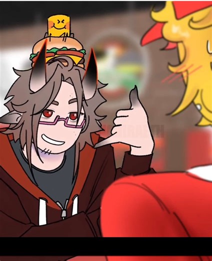 Forgot the time and spent the whole night making this, probbaly not gonna wake up until late noon 😭 IB:@dirtynoodles #forsaken #pizzaburger #forsakenelliot #forsaken007n7 #roblox