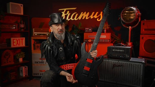 2026 Framus新品签名款：德产Framus Custom Shop Hans Platz - FIRECASTER - Signature Guitar