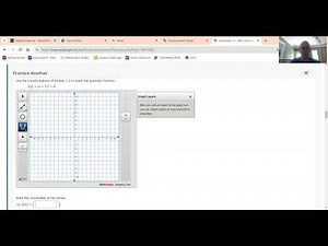 Graphing Parabolas in WebAssign