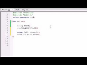 C   Programming Tutorials - const Objects Video Lecture | Learn to Program with C  : Beginner to Expert - Back-End Programming