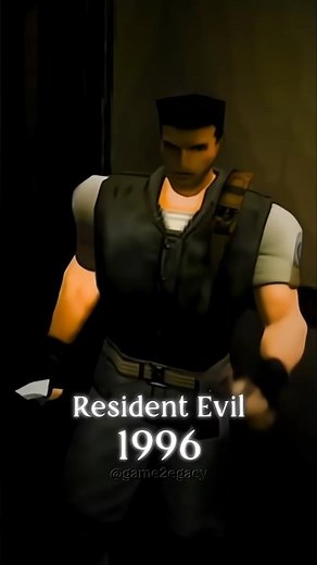Evolution of Chris Redfield from Resident Evil