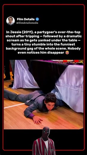 In Jessie (2011), a Partygoer's Trip and Scream Became Instant Comedy Gold