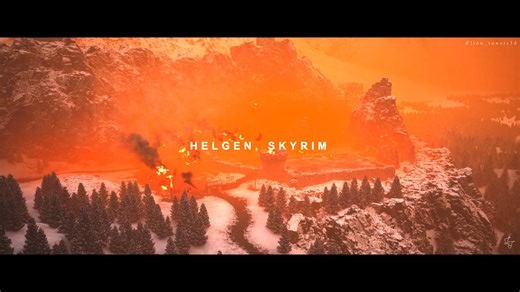 Take a look at the true scale of Skyrim's Helgen in Unreal Engine 5