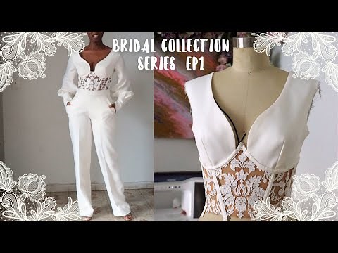 Sewing My 1st Bridal Jumpsuit | Bridal Collection Series