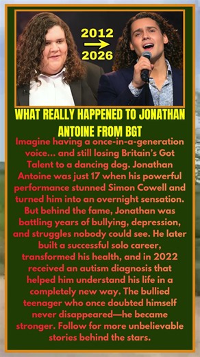 What Really Happened to Jonathan Antoine From BGT
