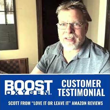 Boost Oxygen Customer Testimonial