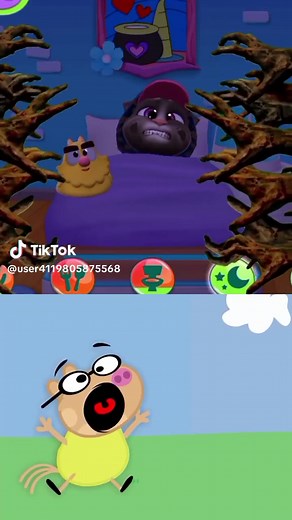 Scary Talking Tom Night Challenge | Funny and Terrifying Videos