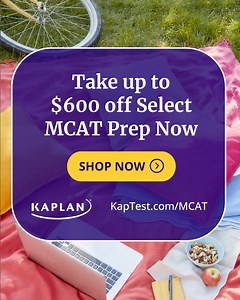 Take up to $600 off MCAT prep that’s as real as it gets. Face your exam like you've done it before. Select products only. | Kaplan Health