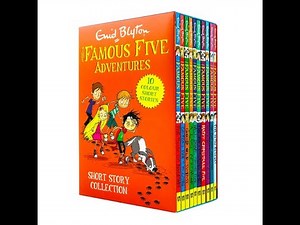Enid Blyton The Famous Five Adventures Shory Story Collection 10 Books Box Set