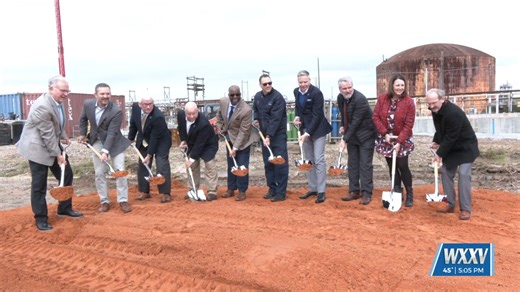 BWC Terminals breaks ground on new facility in Pascagoula - WXXV News 25