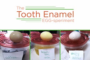What’s Staining Enamel? Try the Tooth Enamel Egg-speriment [VIDEO]