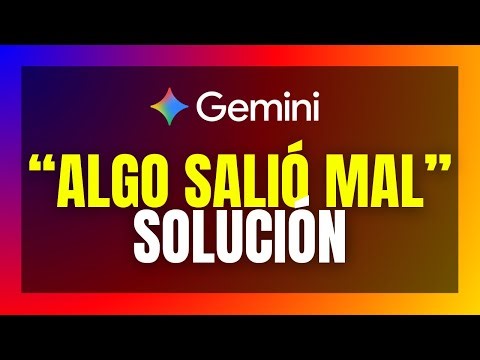 Google Gemini "Algo Salió Mal" Error? Fix RÁPIDO y FÁCIL (Cache + VPN + Alternativas) ⚡🤖