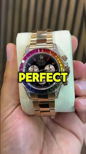 Rolex Rainbow Daytona – $430,000 Luxury on Your Wrist 🌈💎
