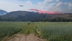 The fire has grown to 1000 acres and level 3 (go now) evacuations are in place. MORE INFO: https://www.khq.com/fires/level-3-evacuations-issued-for-1000-acre-wildfire-in-cub-creek-area-evacuee-shelter-being/article_56fb2594-e67f-11eb-b2e0-775faa038b36.html | KHQ Local News