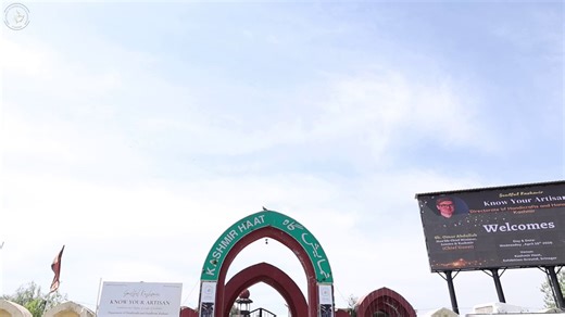 Dear visitors,Please visit Kashmir Haat, Srinagar, and see the magic created by some of the finest craftsmen from Kashmir, from papier mache, naqashi, carpet, kani and pashmina weaving, Sozni embroidery, crewel, chain stitch, ari staple, namda and other crafts on DISPLAY. WE ARE OPEN TOMORROW. #KnowYourArtisan@diprjk @OfficeOfLGJandK @CM_JnK @OmarAbdullah @Surinderch55 @nasirsogami @TexMinIndia @handicraftsdc @GreaterKashmir @RisingKashmir @ndtv @ndtvindia @IndiaToday @mussarat_zia