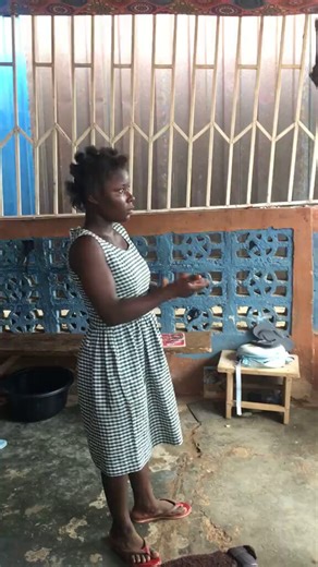 I beg to differ on this.This is not slavery but discipline, which is partly entrenched in the training process they have agreed to undertake.If it were slavery, they would have extricated themselves from such a derogatory predicament. But from the laughter, it has been treated as something trivial and they actually seem to enjoy it.Apprenticeship in this kind of environment is not just training. The students often become like a nuclear family with their madam. They work six days a week and spend