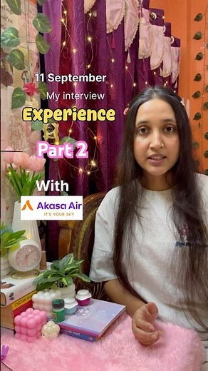 Akasa Air Interview Experience | Part 2 ✈️ #ytshorts