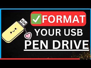 How to Format USB Pen Drive (Easy Method)