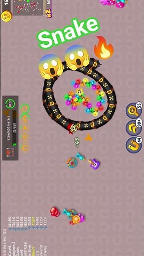 🔥🔥WORMSZONE GHOST SNAKE VS LED LIGHT SNAKE GAME PLAY IN THIS GAME 😱😱