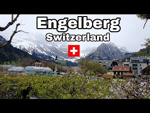 Walking tour Engelberg Village Switzerland