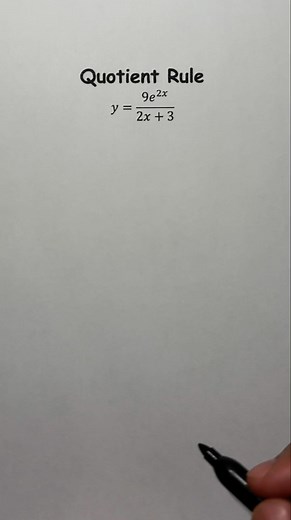 2.9K views · 31 reactions | Classic Quotient Rule .....#math #maths #mathematics #classic #calculus #unitedstates #viral | Mathkid Anthony | Facebook