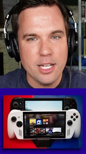 The Verge on Instagram: "The Verge’s Sean Hollister joins us on The Vergecast to explain why the Xbox Ally X device barely feels like an Xbox. #vergecast #xbox #handheld #windows #tech"