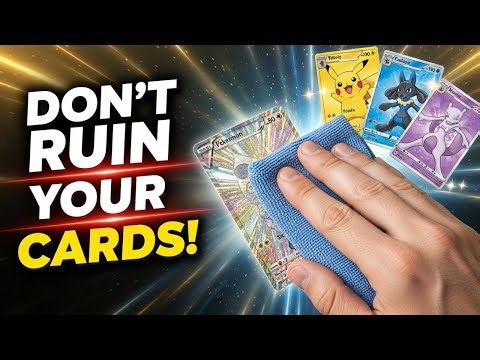 Is Your Pokémon Card Cleaning Method Actually Hurting Its Value?