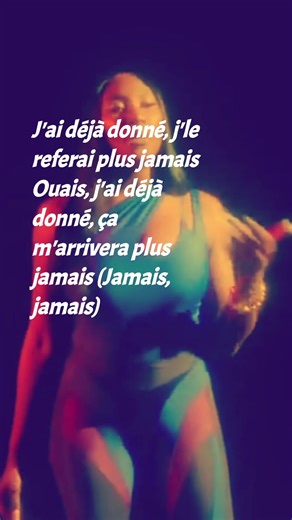 Aya Nakamura feat. Stormzy - Plus jamais (Paroles/Lyrics) #ayanakamura_officiel #ayanakamurachallenge #AyaNakamura #Stormzy #Plusjamais #parolededieu #parole #paroles_rai_31 #paroles_music_rai🎹💊🎤 #france #lyon #paroles_rai #paris #francais #paroles #lyrics
