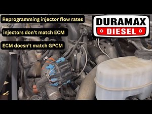 2011 Chevrolet Duramax injector codes! Reprogramming calibrations.