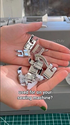 What are all the sewing machine feet for? #sewing #sewinghacks #sewingtutorial #shorts