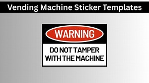 Vending Machine Out of Order Sticker Templates – Canva Editable - Etsy