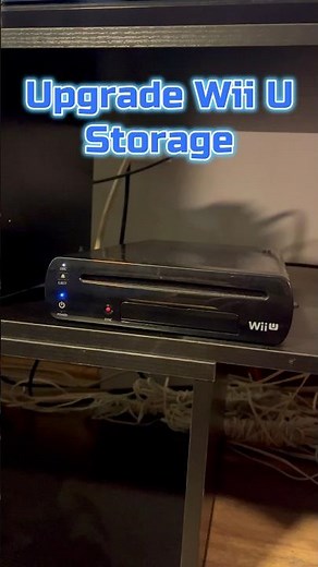 Wii U Storage Explained #shorts #nintendo