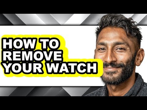 How to Remove Your Watch (only Way)