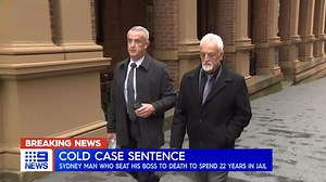 #BREAKING: A Sydney man, who ferociously beat his boss to death over a workplace dispute in 1995, will spend 22 years behind bars. MORE: https://nine.social/2Na #9News | WATCH LIVE 6pm | 9 News Sydney