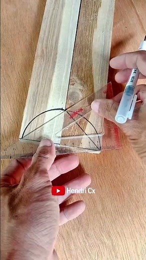 Tips for cutting corners using string measurements #woodworking #wood #tutorial #diy