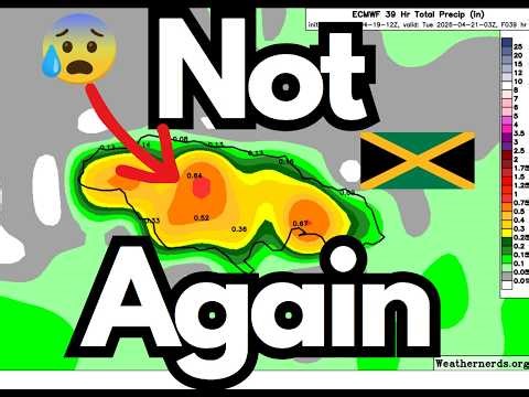 THUNDERSTORMS ALL WEEK!| Monday, April 20, 2026's Forecast for Jamaica & the rest of the Caribbean