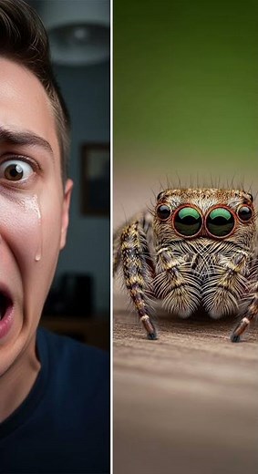 Warum haben Menschen panische Angst vor Spinnen? | Psychologie der Arachnophobie erklärt #facts
